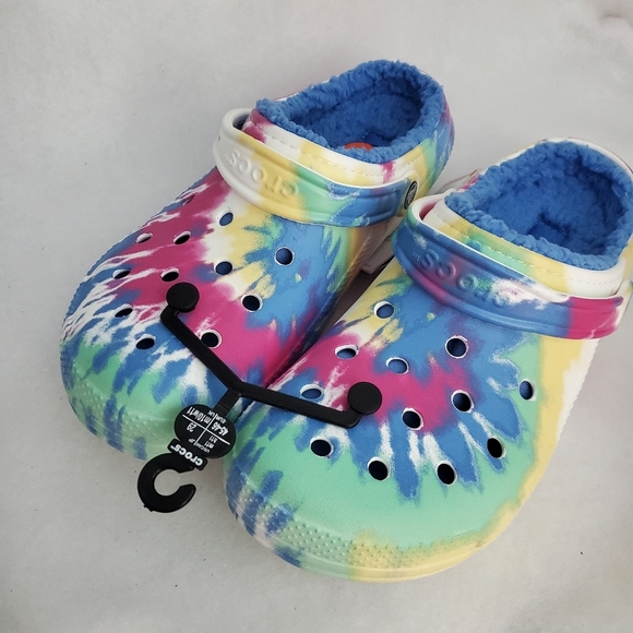 Crocs Classic Lined Tie-Dye Clog main image 10